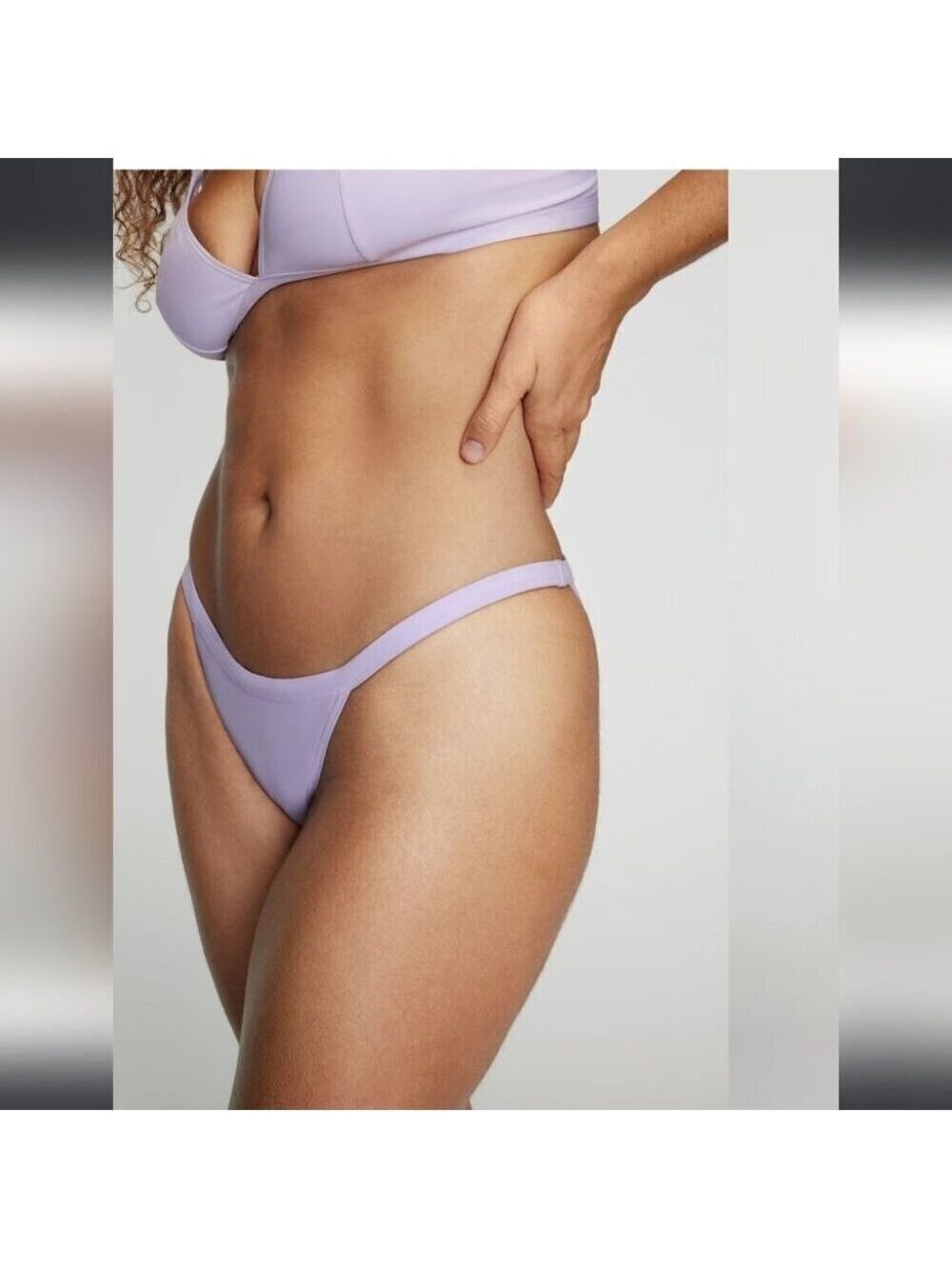 NWT ARITZIA | Babaton Banded Bikini Bottom Lilac Sz 2XL